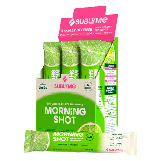 Morning Shot 2.0 Sublyme em Sachês 84g