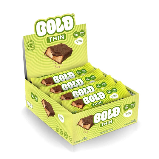  Barrinha Bold Thin Bombom de Coco (12 un de 40g)