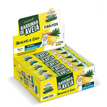 Biosoft Fibritos Sabor Abacaxi e Coco – Caixa com 15 unidades de 25 g