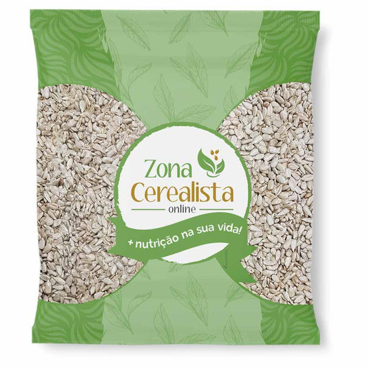 Semente de Girassol sem Casca Tostada Salgada (Granel 500g)