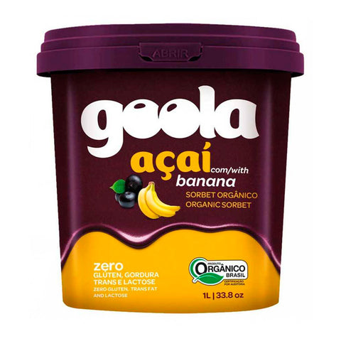 Açaí Orgânico com Banana Goola 1L