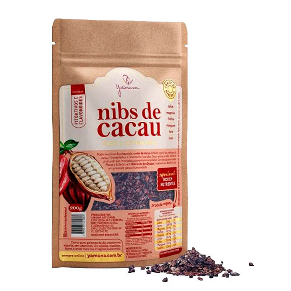 Nibs de Cacau Agroecológico Yamuna 200g