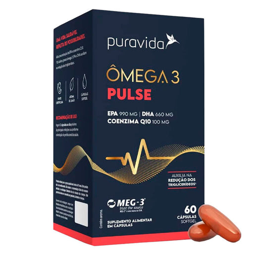 Ômega-3 Pulse Puravida 60 caps