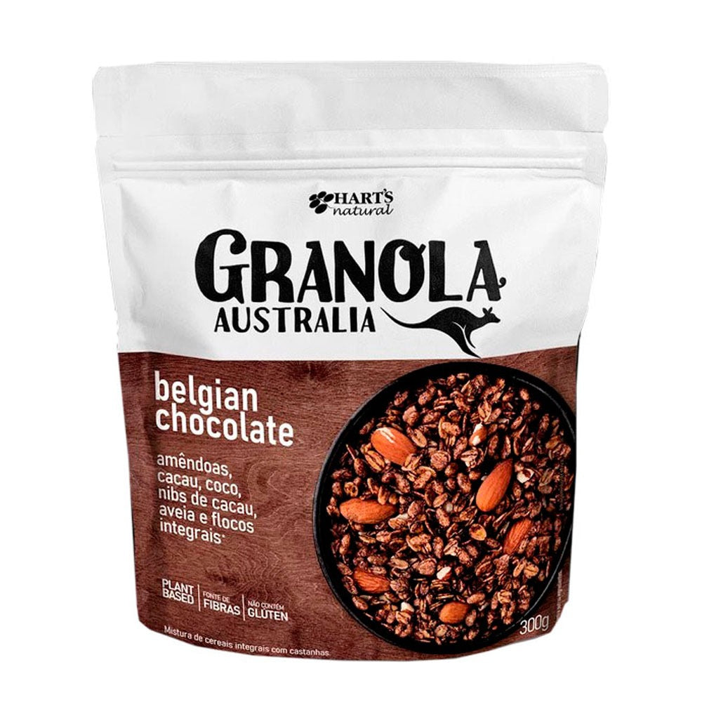 Granola Belgian Chocolate Hart's Natural 300g