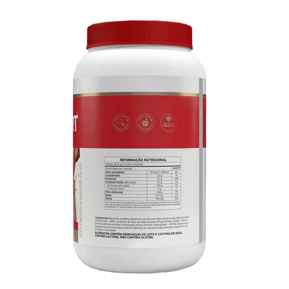 Whey Protein Whey Fort 3W Chocolate Vitafor 900g