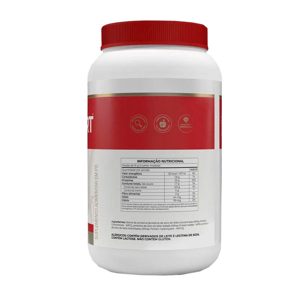 Whey Protein Whey Fort 3W Neutro Vitafor 900g