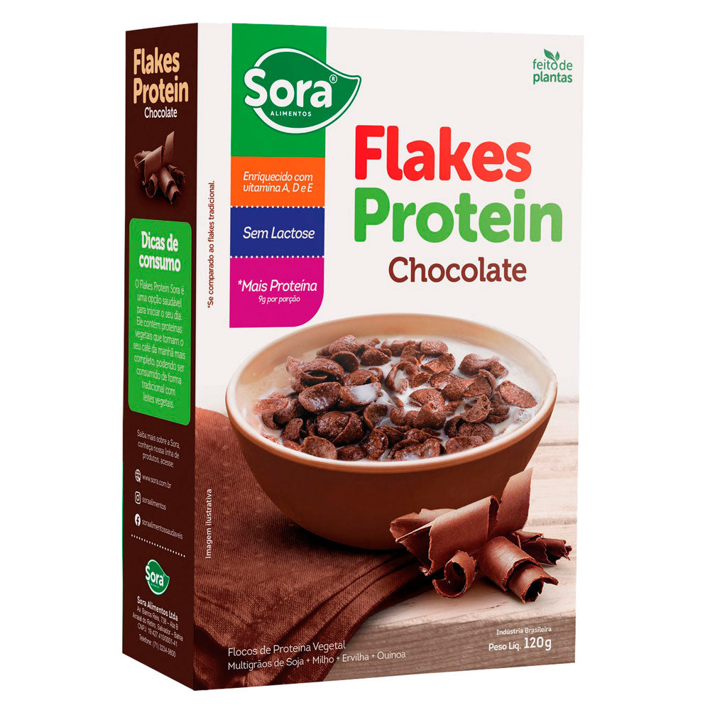 Flakes Protein Chocolate Sora 120g