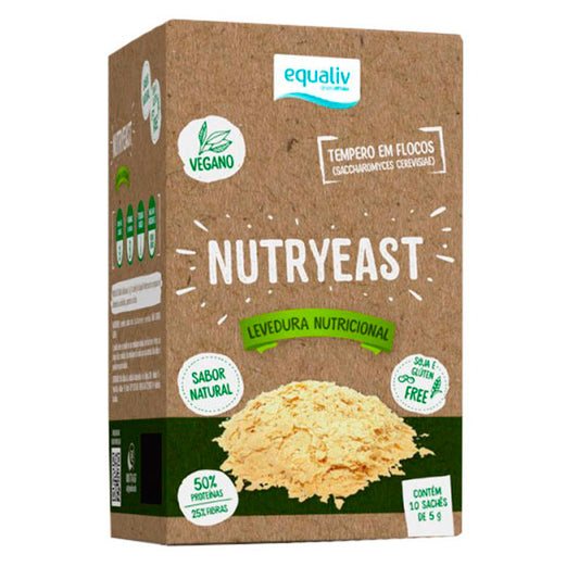 Levedura Nutricional Nutryeast Equaliv 10 Sachês de 5g