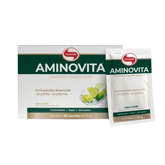 Aminovita Limão Vitafor 30 sachês de 10g