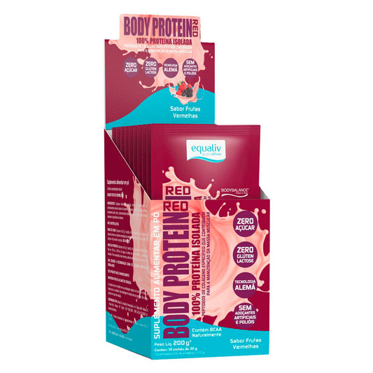 Body Protein Red Equaliv (10 sachês de 20g)