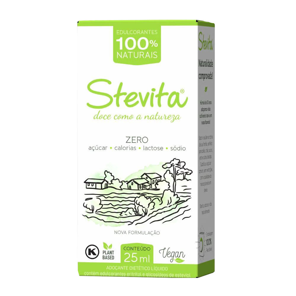 Adoçante de Stevia Stevita 25ml