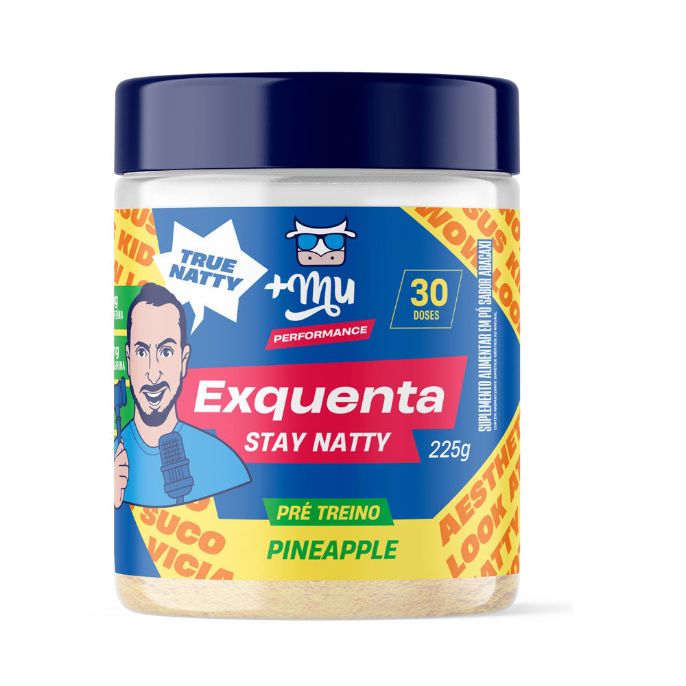 Pré-treino Exquenta Stay Natty Pineapple +Mu 225g