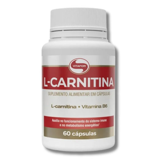 L-Carnitina Vitafor 60 Cápsulas 