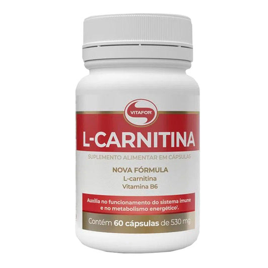 L-carnitina Vitafor 60 Cápsulas