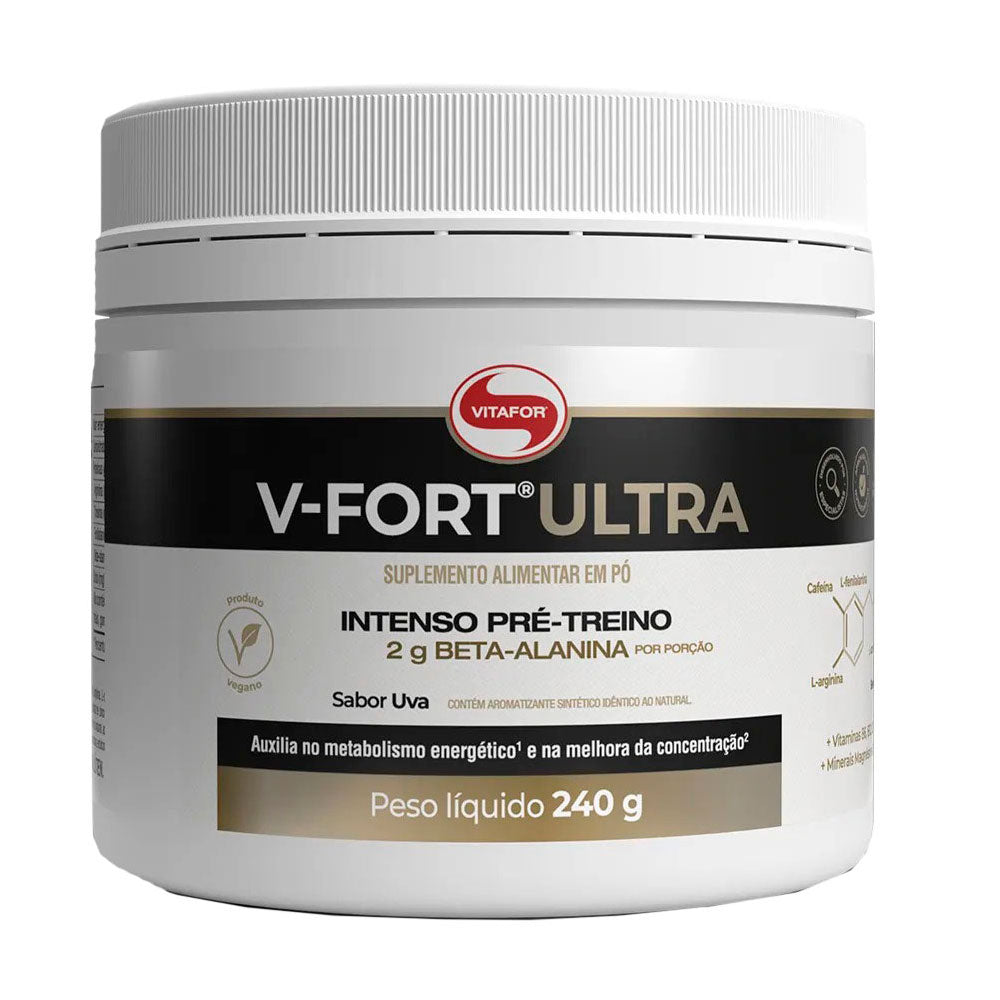 Pré-treino V-Fort Ultra Vitafor 240g