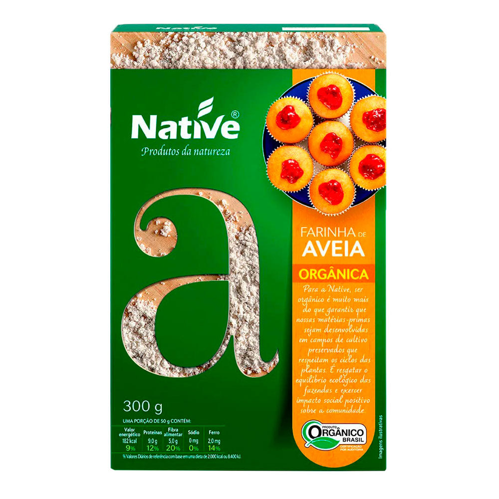 Farinha de Aveia Orgânica Native 300g