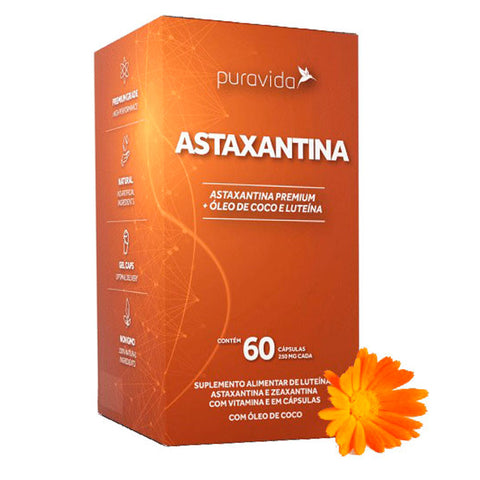 Astaxantina Puravida 60 Caps