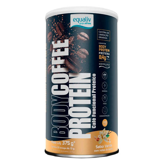 Body Coffee Protein Sabor Vanilla com Notas de Avelã 375g