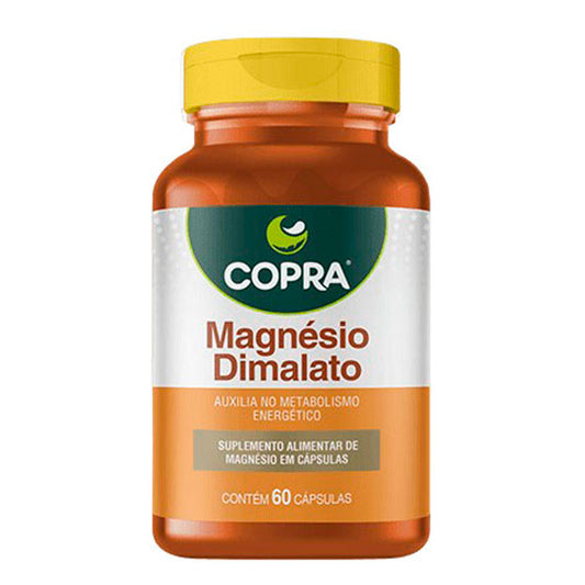 Magnésio Dimalato Copra 60 Caps