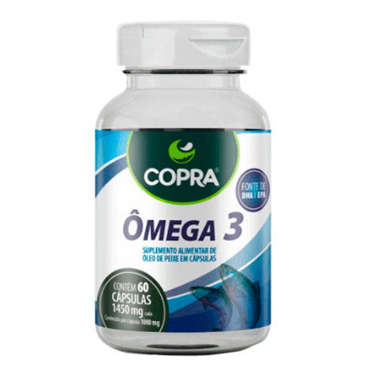 Óleo de Peixe Ômega 3 Copra 60 Caps
