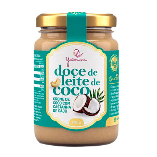 Doce de Leite de Coco Orgânico Yamuna 185g