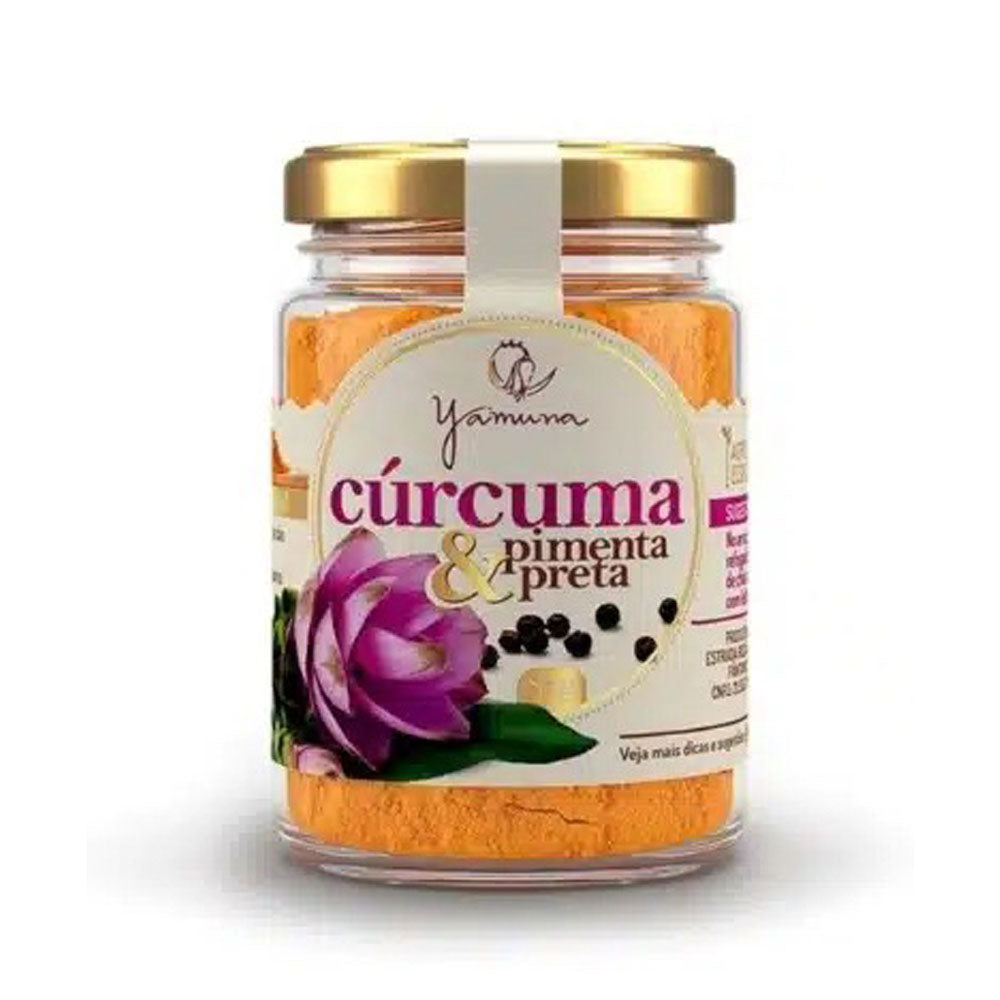 Cúrcuma e Pimenta Preta Yamuna 85g