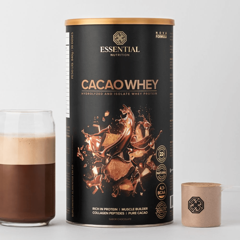Whey Protein Cacao Essential 840G