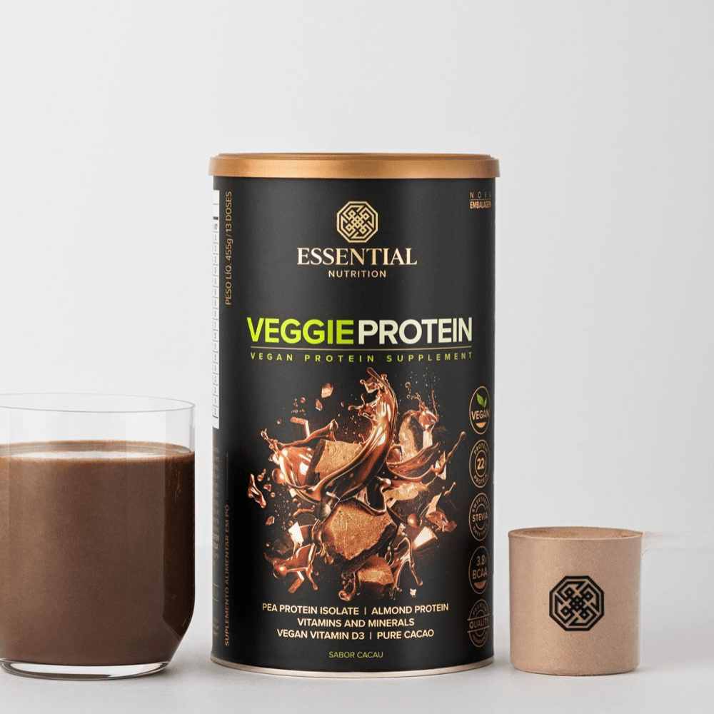 Proteína Vegana Cacau Essential 455G