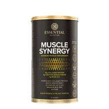 Pré-Treino Muscle Synergy Pessêgo E Frutas Tropicais Essential 454,5G