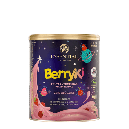 Multivitamínico Berryki Frutas Vermelhas Essential 300G