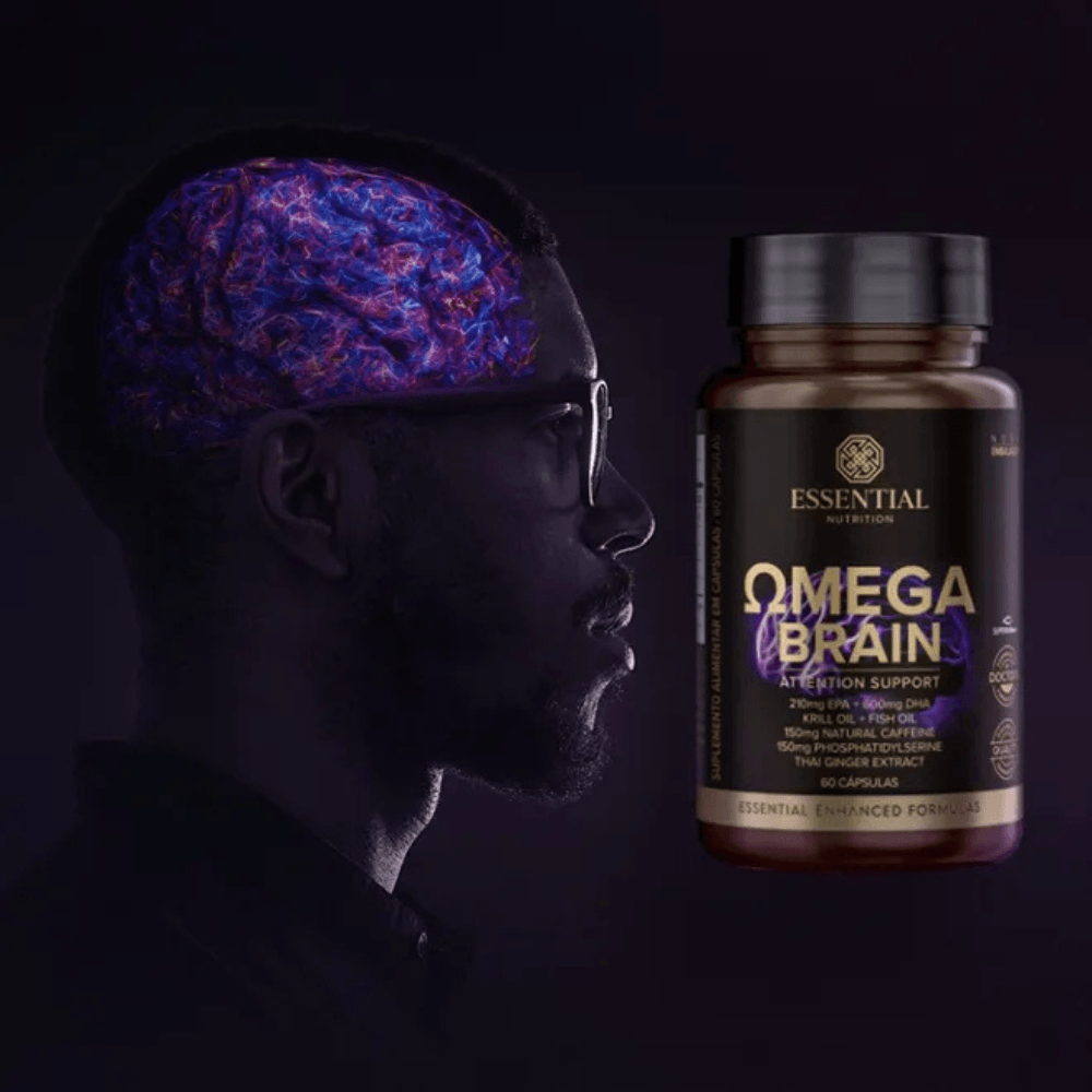 Ômega 3 Brain Essential 60Caps