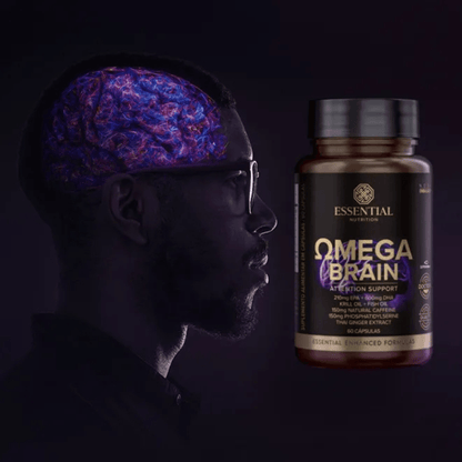 Ômega 3 Brain Essential 60Caps