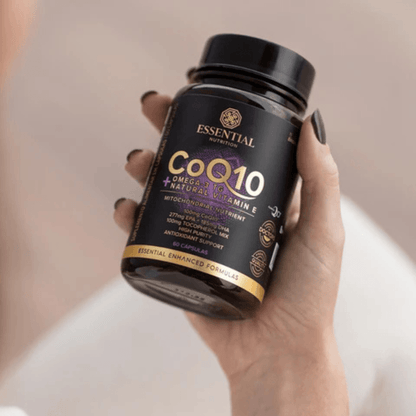 Coenzima Q10 + Ômega + Vitamina E Essential 60Caps