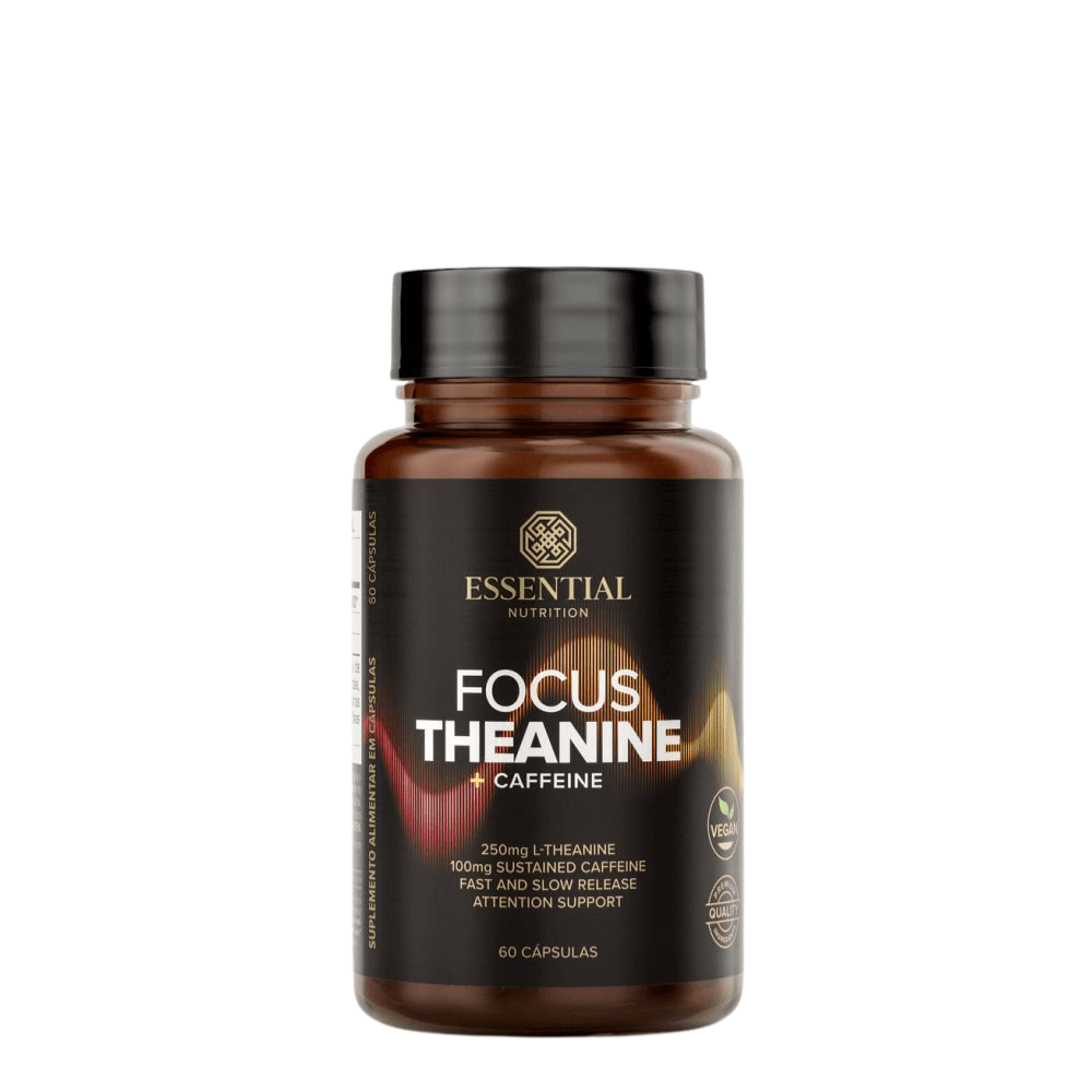 Focus Theanine + Cafeína Essential 60Caps