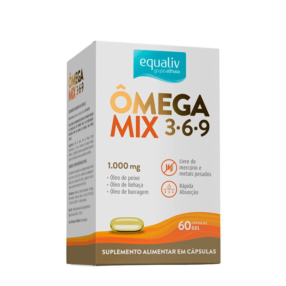 Ômega Mix 3-6-9 Equaliv 60Cap