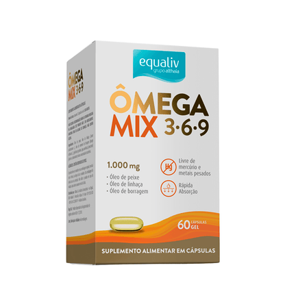 Ômega Mix 3-6-9 Equaliv 60Cap