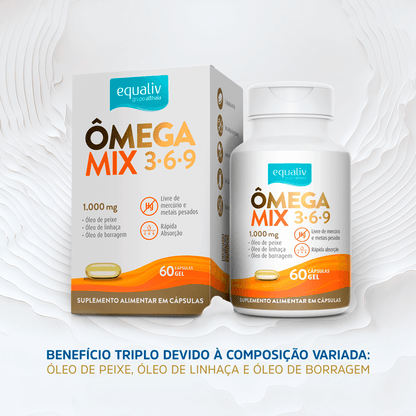 Ômega Mix 3-6-9 Equaliv 60Cap