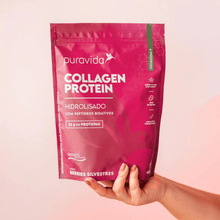Colágeno Protein Hidrolisado Berries Silvestres Puravida 450G
