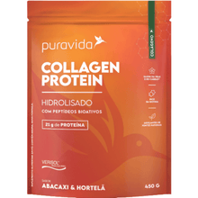 Colágeno Protein Hidrolisado Abacaxi Com Hortelã Puravida 450G