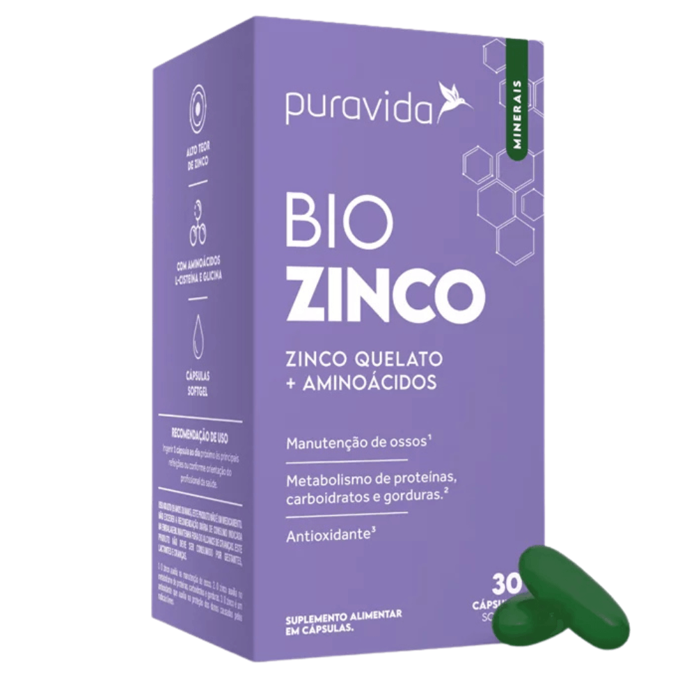 Multivitamínico Bio Zinco Puravida 30Cap
