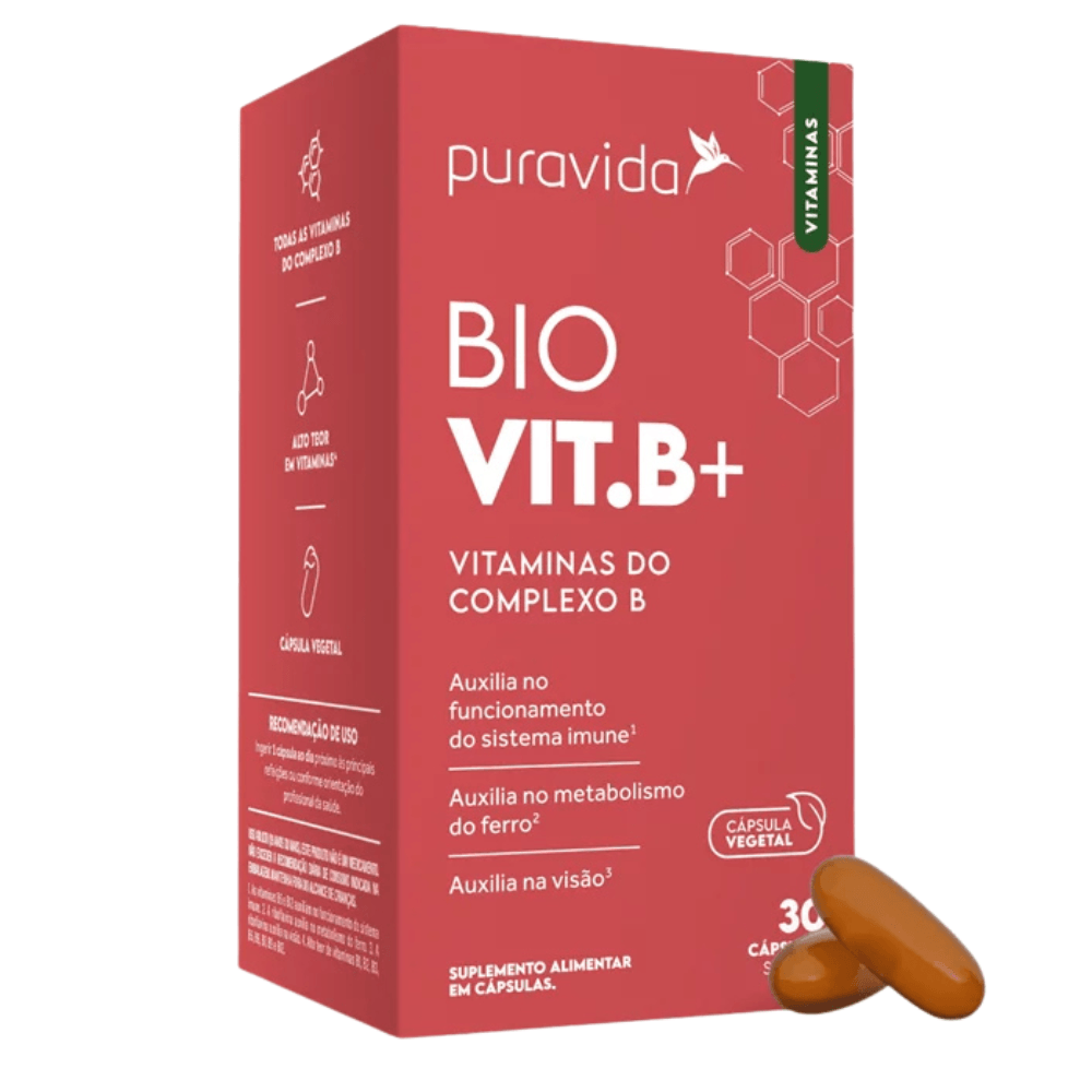 Multivitamínico Bio Vitamina B Puravida 30Caps