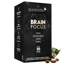 Multivitamínico Brain Focus Puravida 30Caps