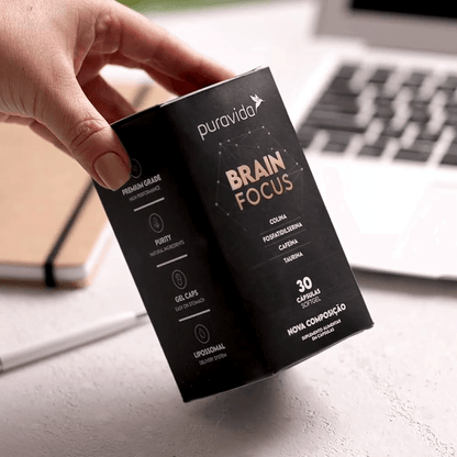 Multivitamínico Brain Focus Puravida 30Caps