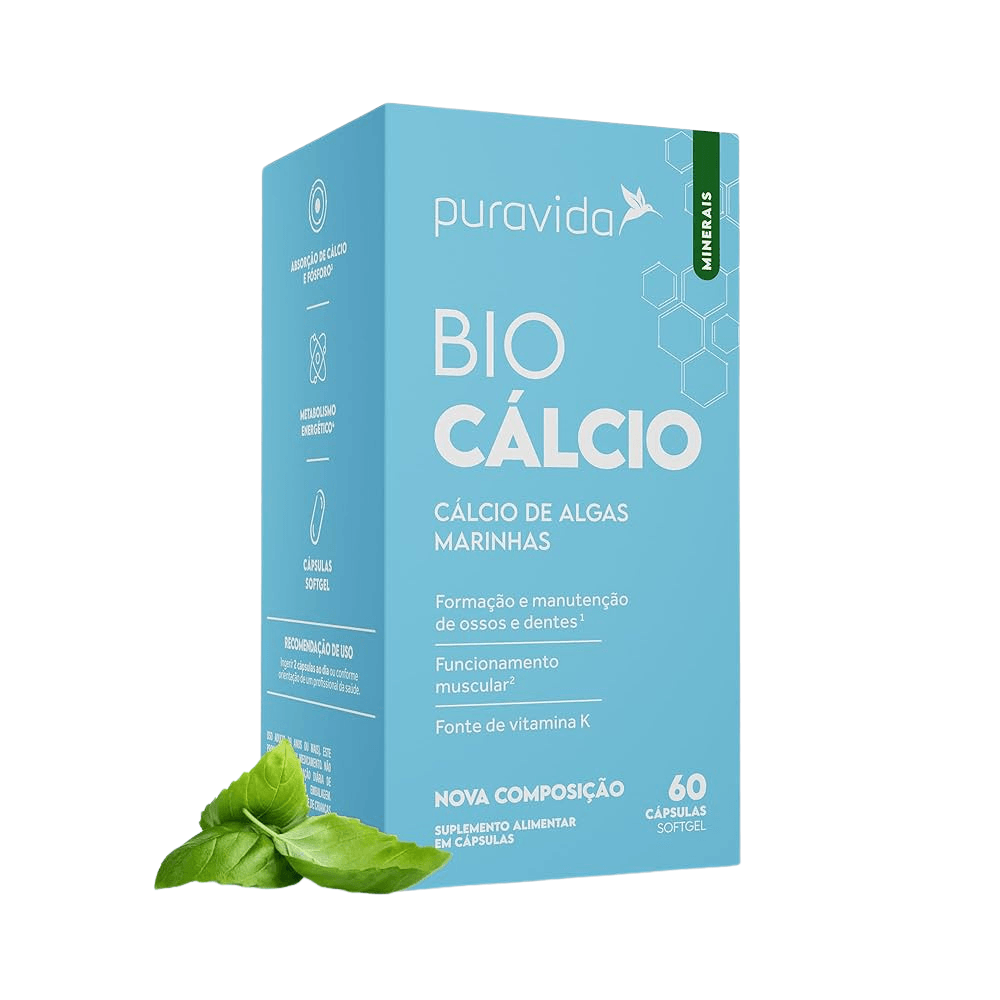 Multivitamínico Bio Cálcio Puravida 60Caps