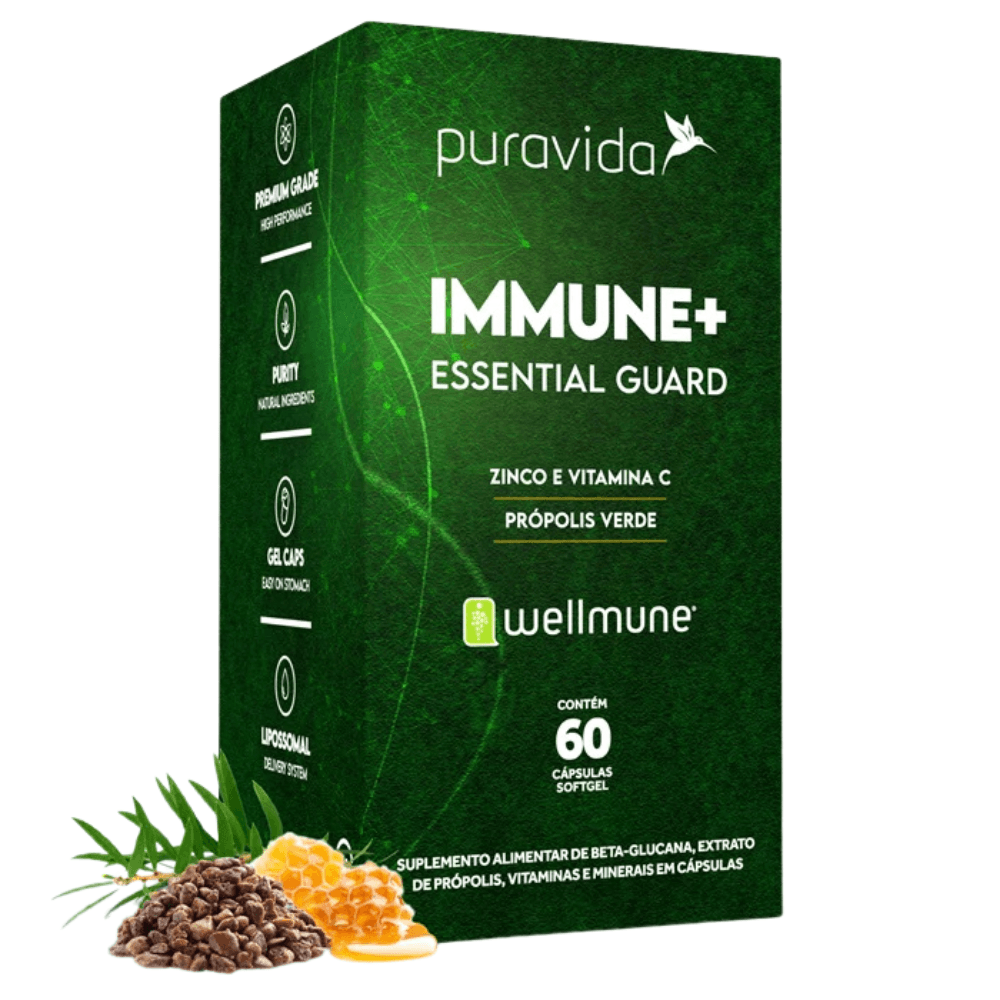Multivitamínico Immune+ Essential Guard Puravida 60Caps