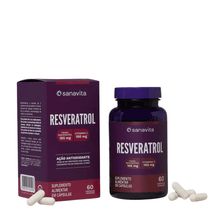 Antioxidante Resveratrol Sanavita 60Caps