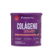 Colágeno Skin E Body Cranberry Sanavita 300G