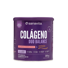Colágeno Duo Balance Hibiscus Com Frutas Roxas Sanavita 330G