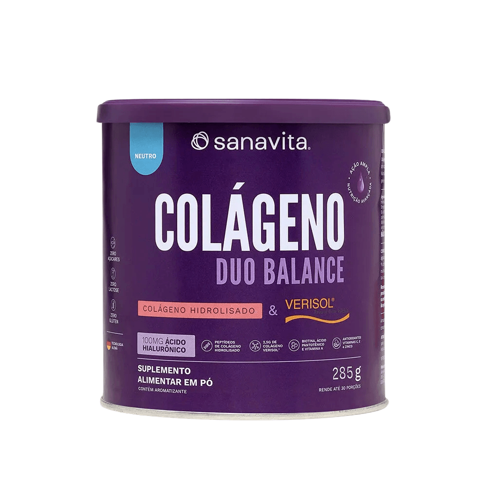 Colágeno Duo Balance Sabor Neutro Sanavita 285G