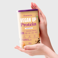 Suplemento Vegan Up Protein Caramel Coffee Sanavita 450G